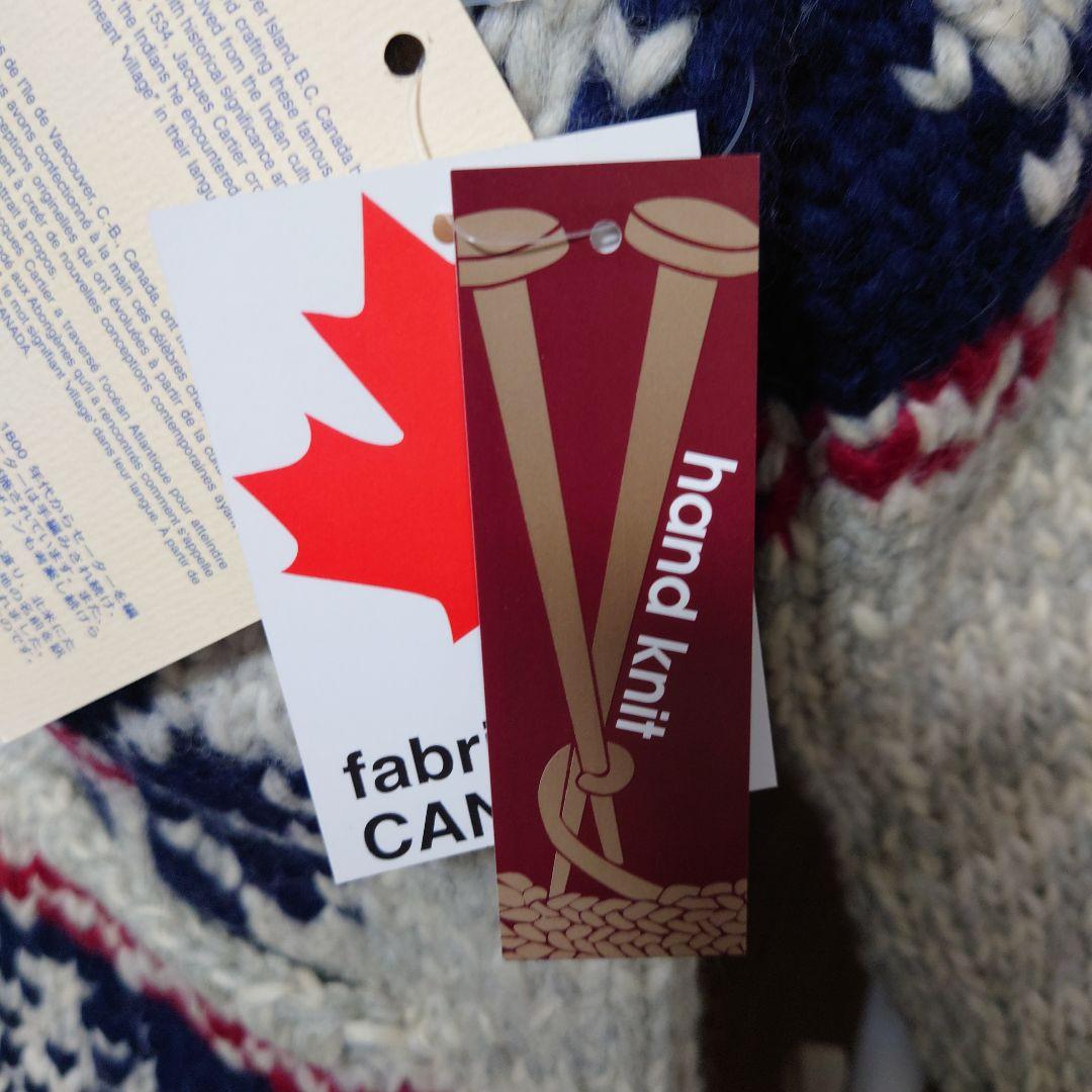 Kanata Hand Knit カウチンセーター 40サイズ　新品未使用☆