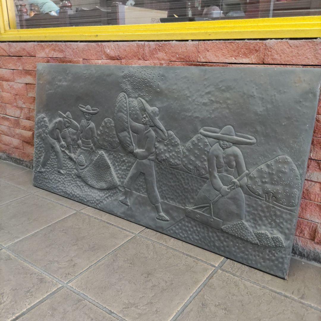 大幅値下げ！最終値下げ‼️入手困難！アンティーク銅板、昭和レトロ日本製手作り。