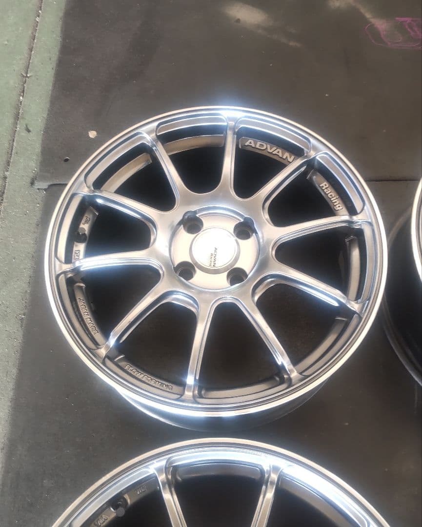 アドバン RZⅡ 16/4H/100/6.5J ホイール４本