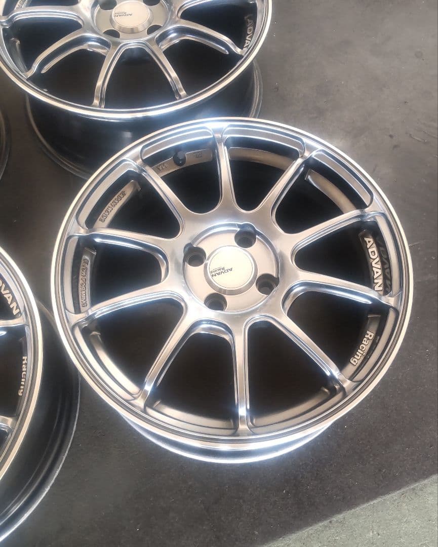 アドバン RZⅡ 16/4H/100/6.5J ホイール４本