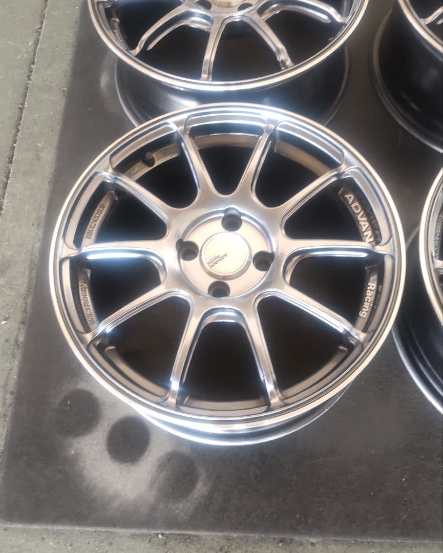 アドバン RZⅡ 16/4H/100/6.5J ホイール４本