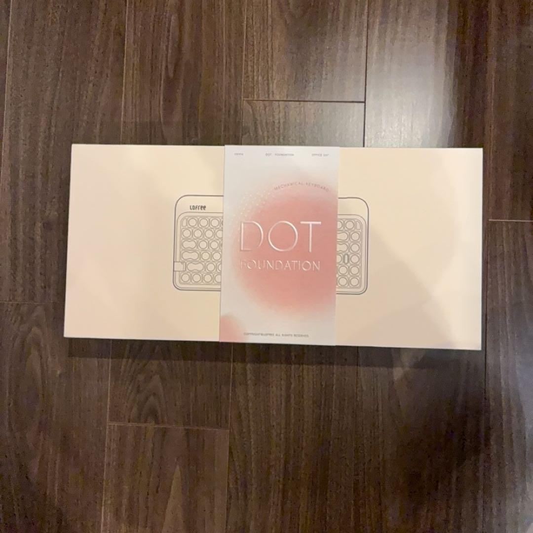 LOFREE DOT Foundation メカニカルキーボード　ピンク