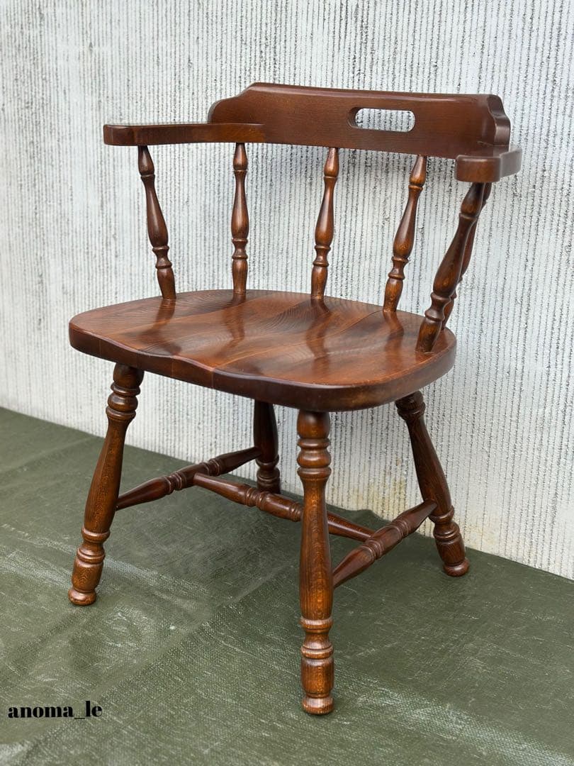 【ダイニングチェア】飛騨産業　キツツキ　ウィンザーチェア　ヴィンテージ◎