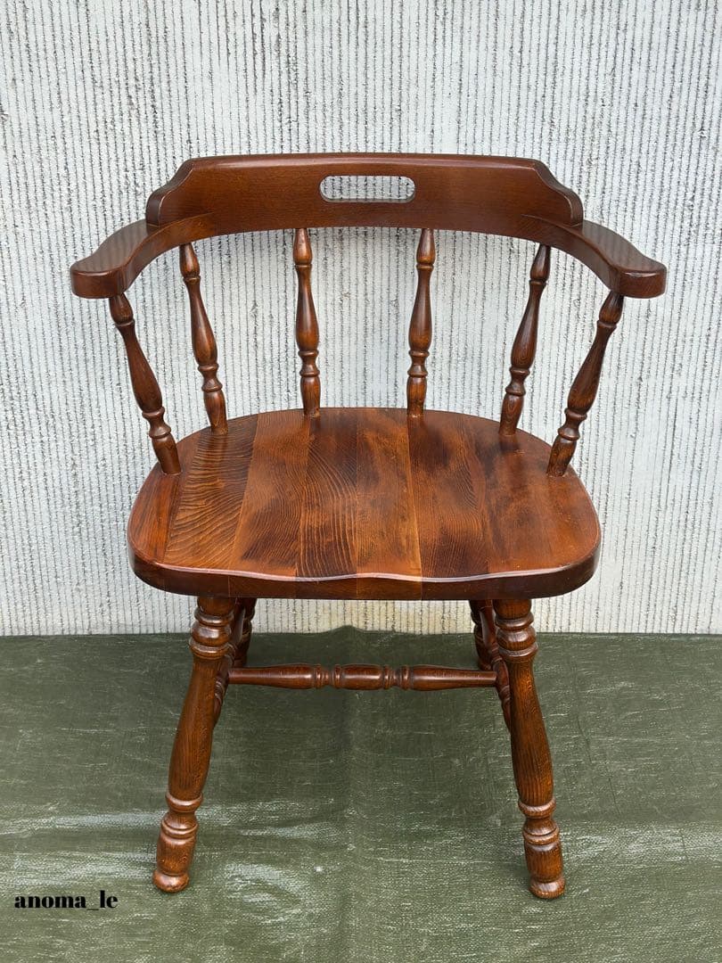 【ダイニングチェア】飛騨産業　キツツキ　ウィンザーチェア　ヴィンテージ◎