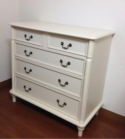 ローラアシュレイ CLIFTON クリフトン 4段チェスト リビング収納 廃番