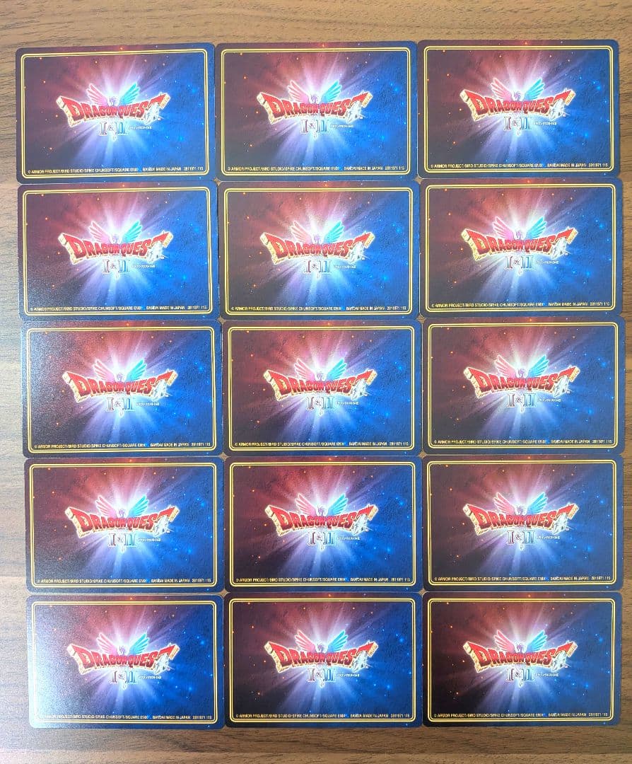 ドラゴンクエスト カードダス 第1弾 全30種 コンプリート①