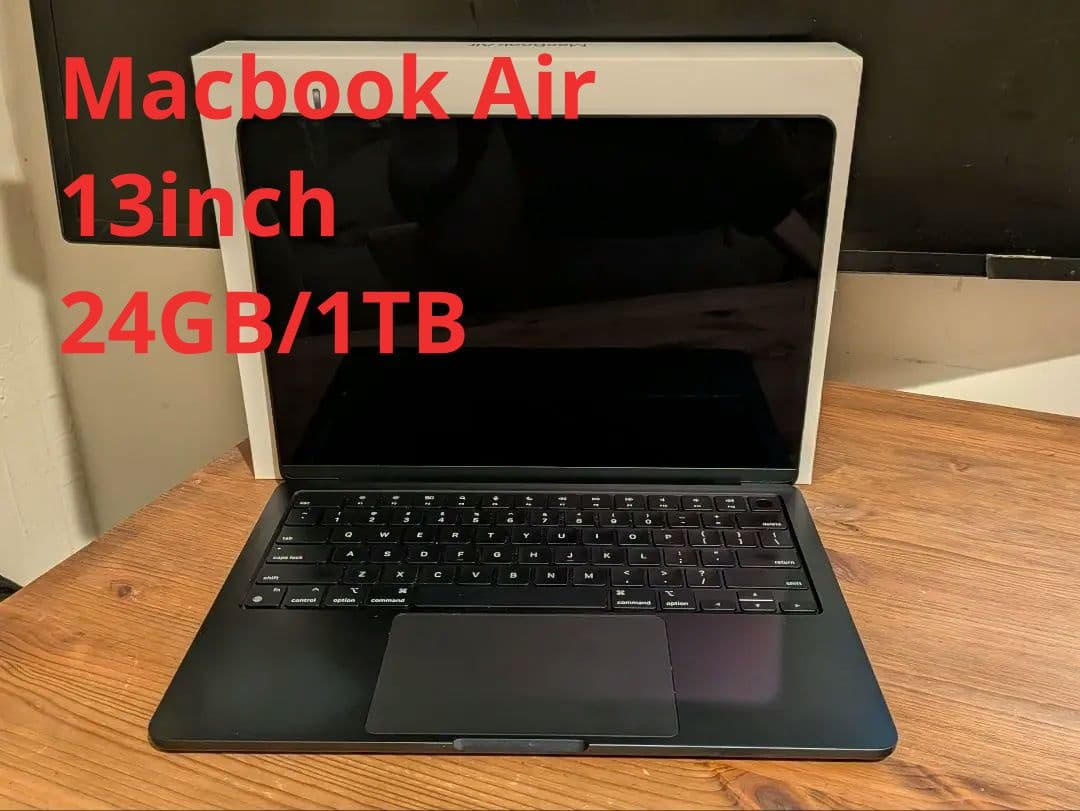 MacBook本体 MacBook Air 13inch M3 2024 24GB / 1TB