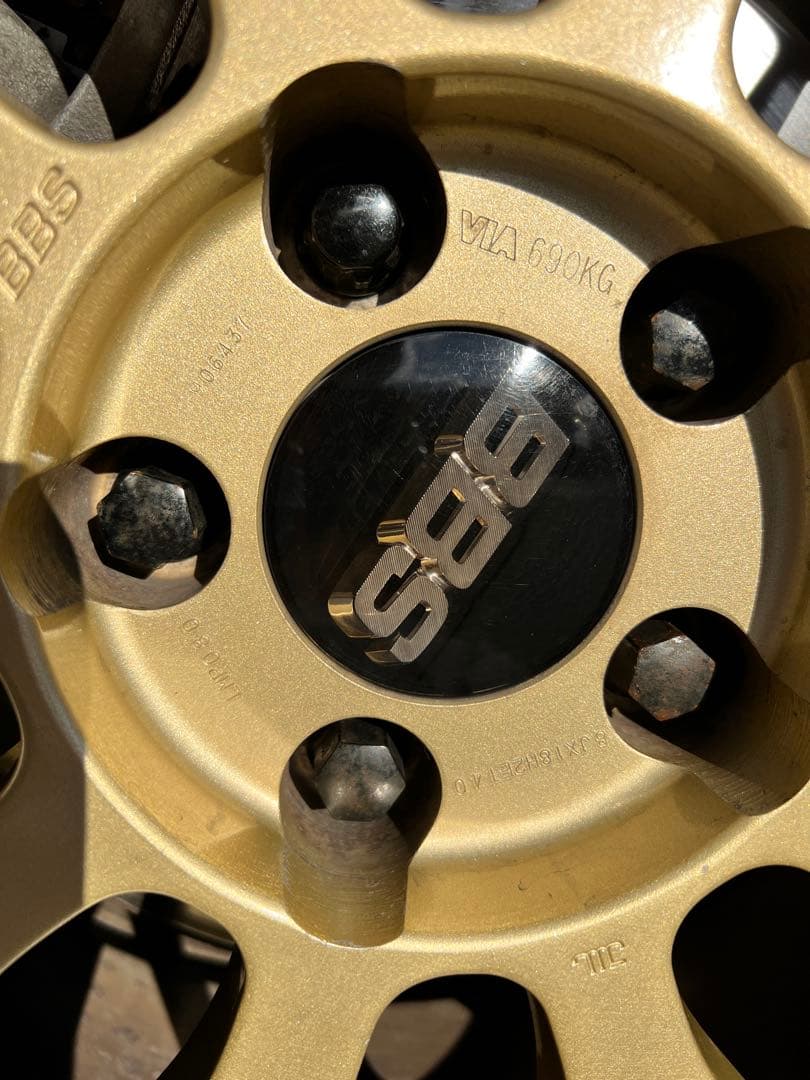 BBS LM ゴールドホイール 18インチ