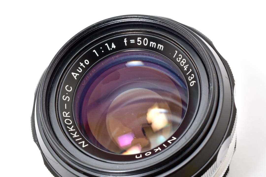 美品 ニコン NIKKOR-S.C Auto 50mm f1.4 MF M780