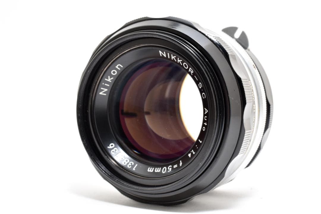 美品 ニコン NIKKOR-S.C Auto 50mm f1.4 MF M780
