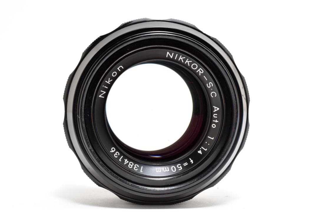 美品 ニコン NIKKOR-S.C Auto 50mm f1.4 MF M780