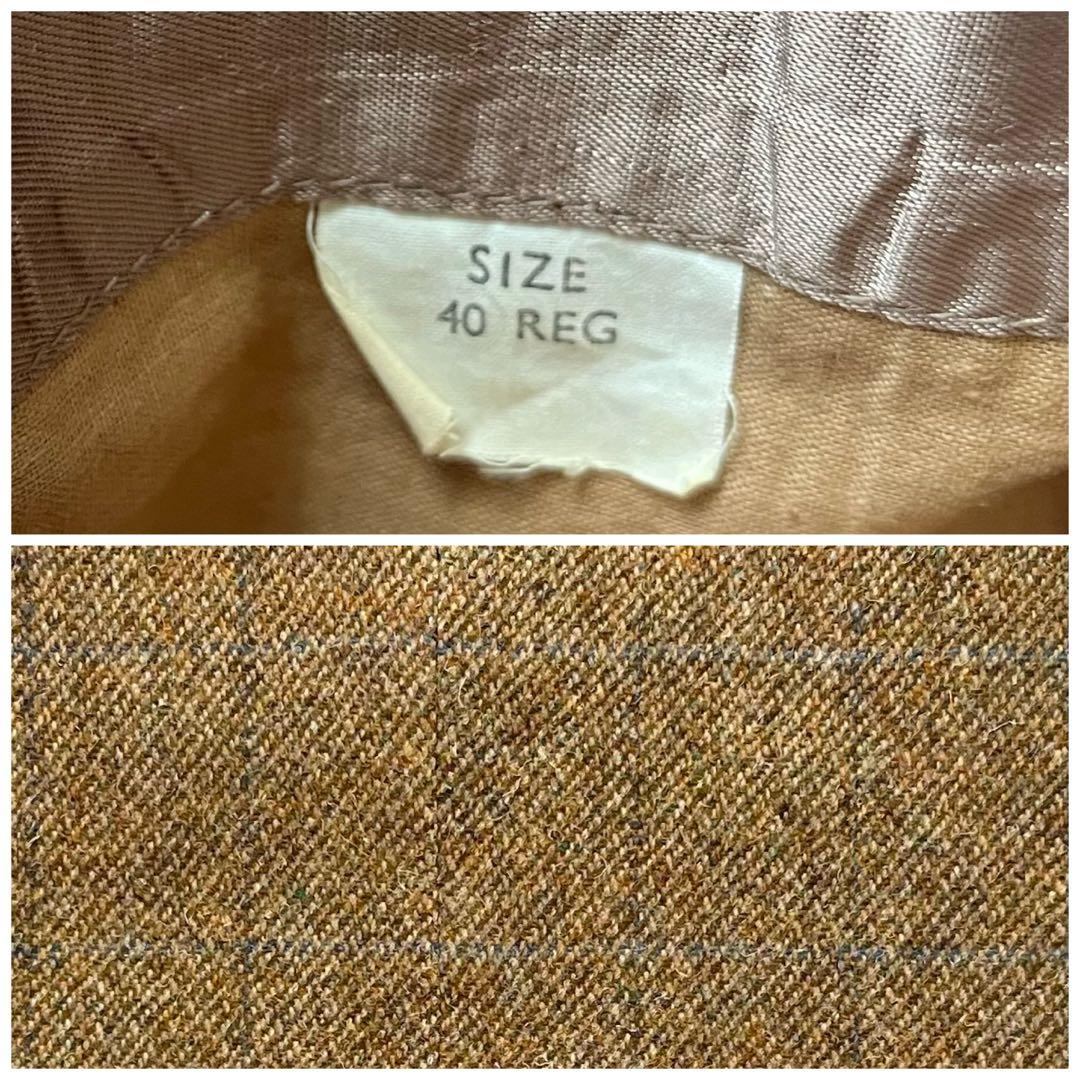 希少 60s 英国製 Dunn&Co テーラードジャケット ビンテージ UK ③