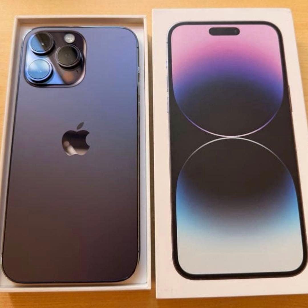 値下げ不可 iPhone 14 Pro max ディープパープル 256GB