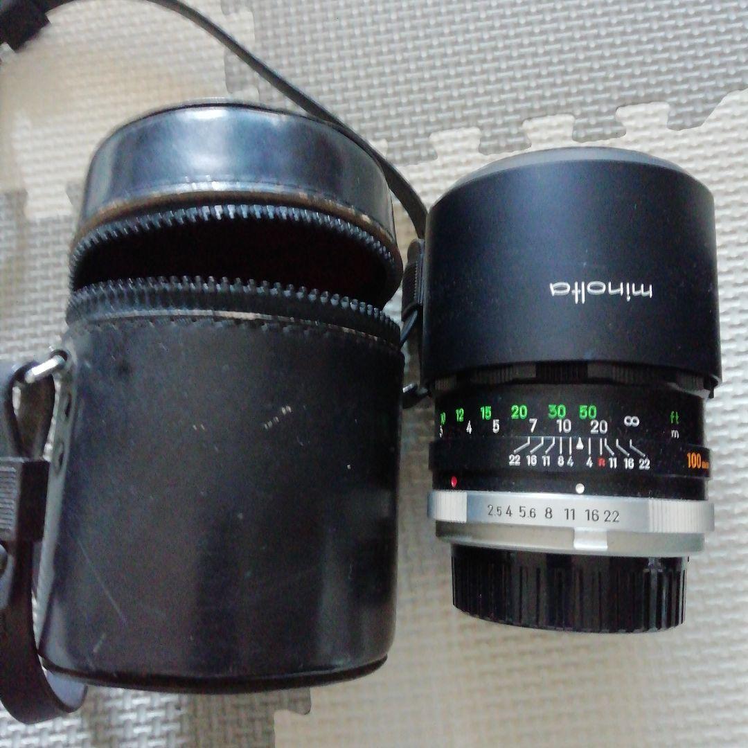 コニカミノルタ　古いカメラ　ケースあり