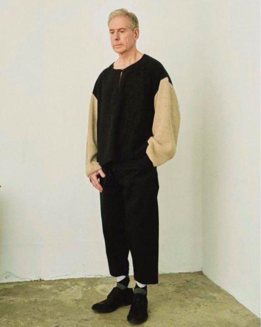 【週末値下】yoko sakamoto knit sveeve pullover