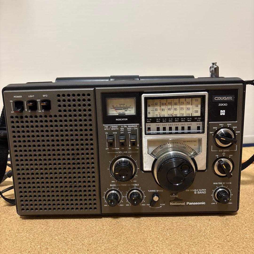 National Cougar RF-2200 ＢＣＬラジオ