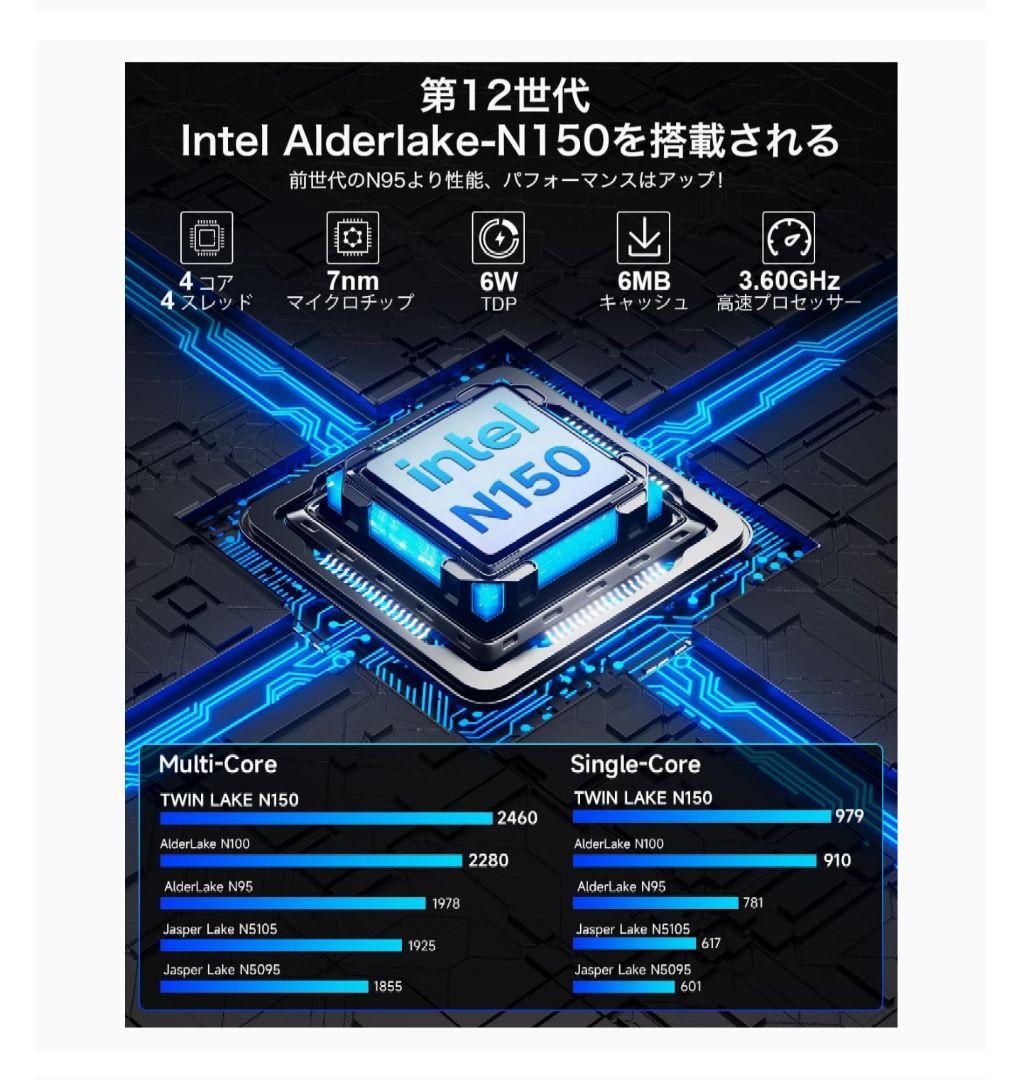 Intel N150✨️GMKtec G3plus 16GB+1TB Win11