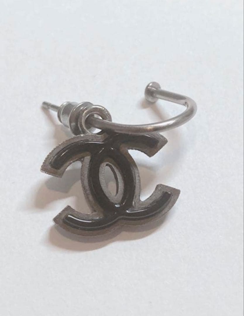 正規品CHANEL BTSテテ愛用フープピアス【片耳】