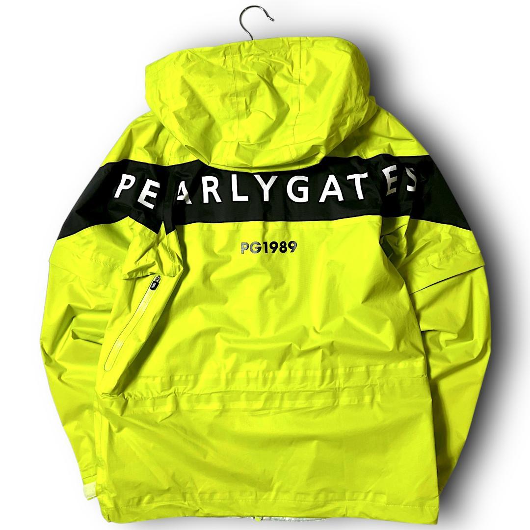 定価37,400円 パーリーゲイツ AQUAX 防水透湿 レインジャケット