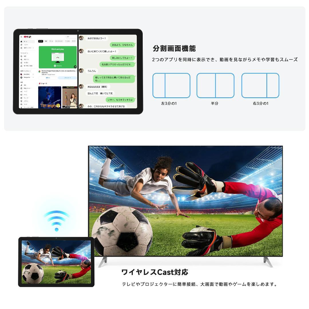 新品未使用　Android16 AOC タブレット 120Hz