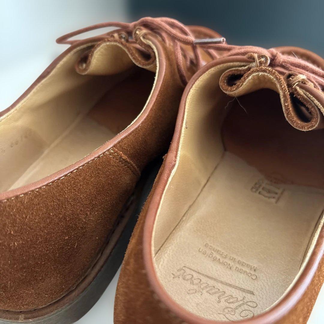 パラブーツ／ミカエル／スウェード／ウィスキー／39.5