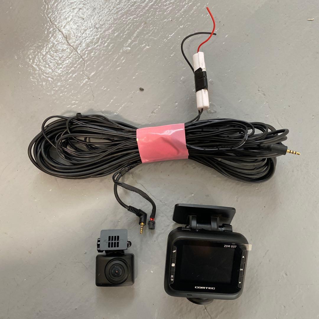 コムテック　ZDR037 ドライブレコーダー　動作確認済み