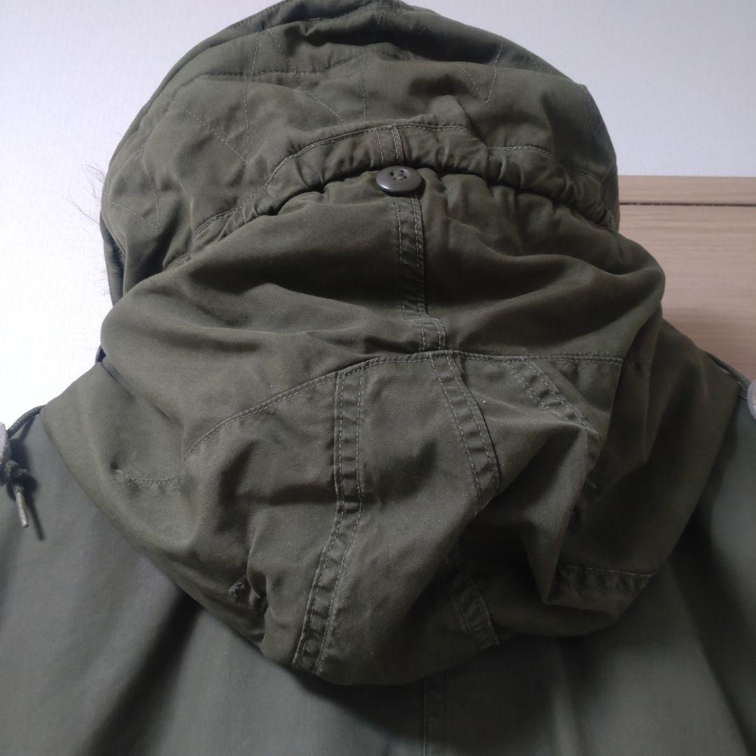 米軍実物 XS アルミジッパー M-65パーカーセット フィッシュテール