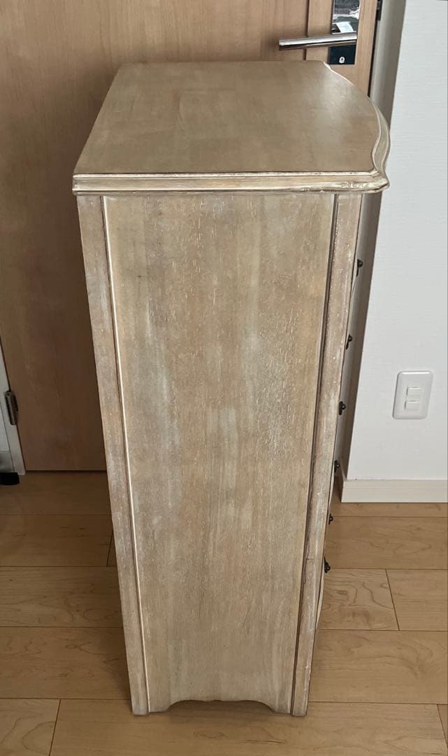 アンティーク　シャビー　7段　シェルフ