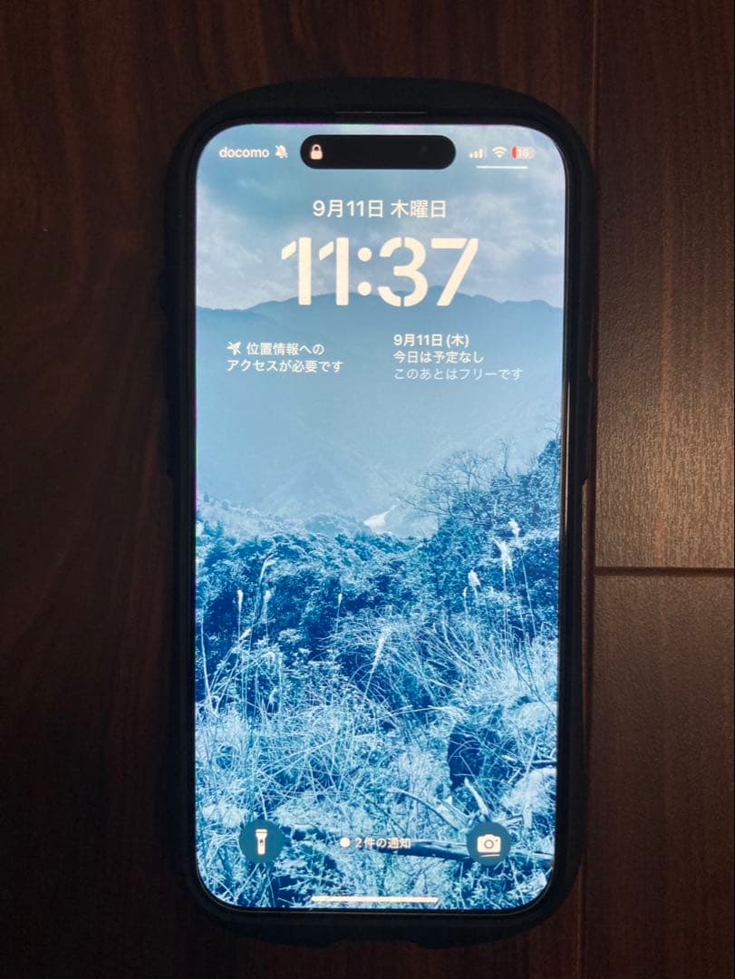 今週中iPhone 15 Pro ナチュラルチタニウム　256GB Simフリー