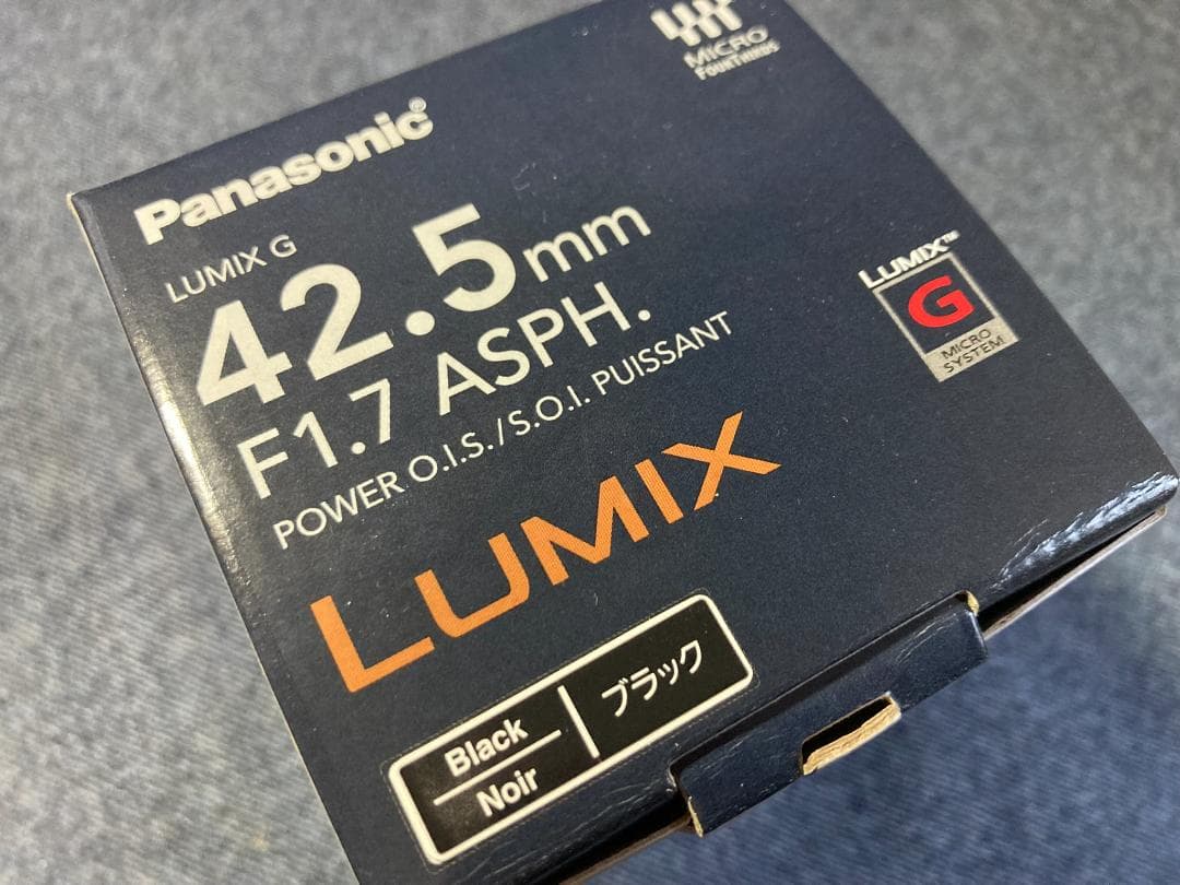 パナソニック LUMIX G 42.5/f1.7◆M4/3 H-HS043 美品