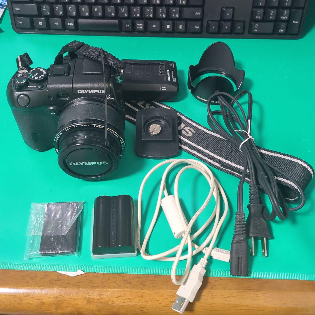 動作確認済 CAMEDIA OLYMPUS C-8080 Wide Zoom