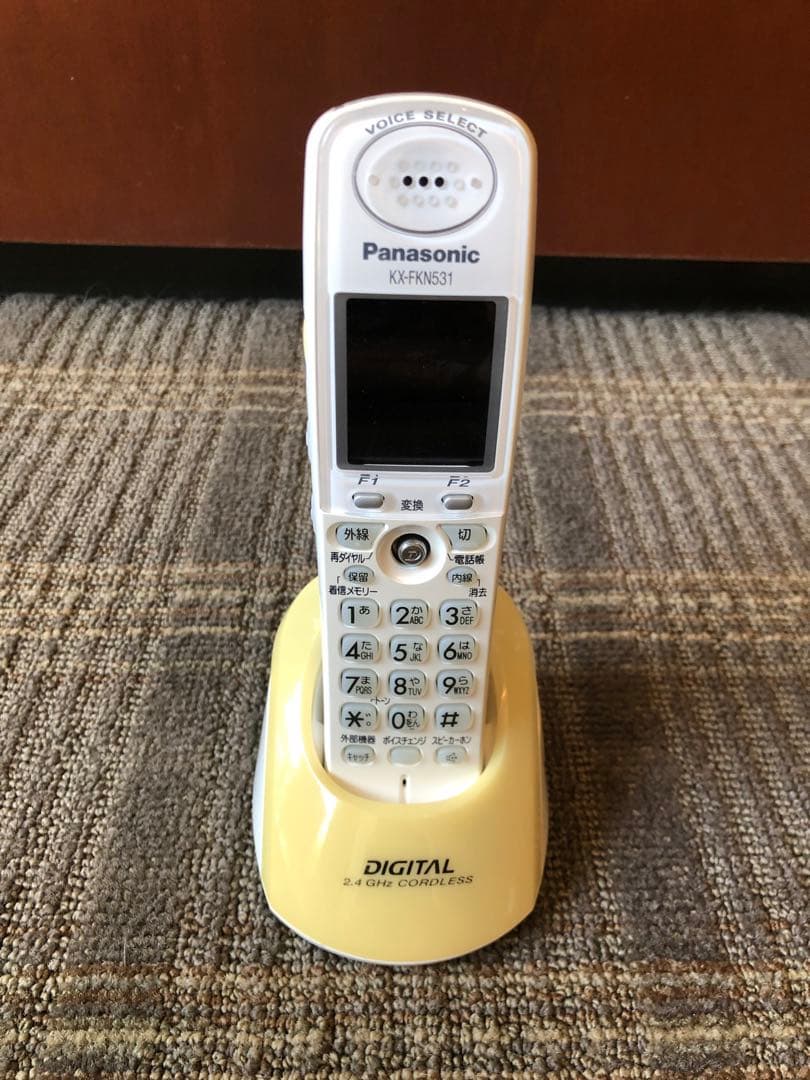 Panasonic KX-FKN531 テレビドアホン 電話機ファクス 増設子機