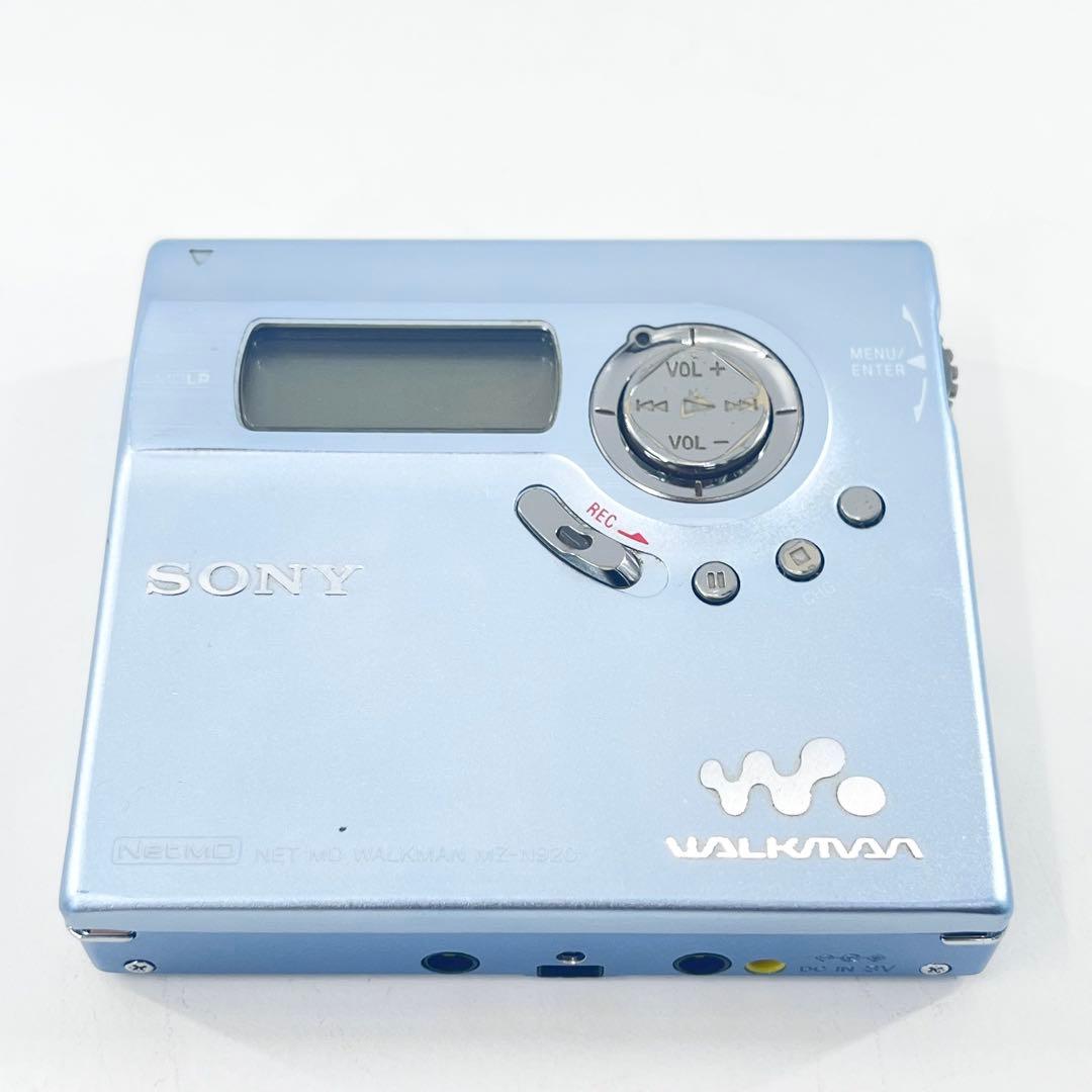動作品 SONY MDウォークマン MZ-N920 再生OK