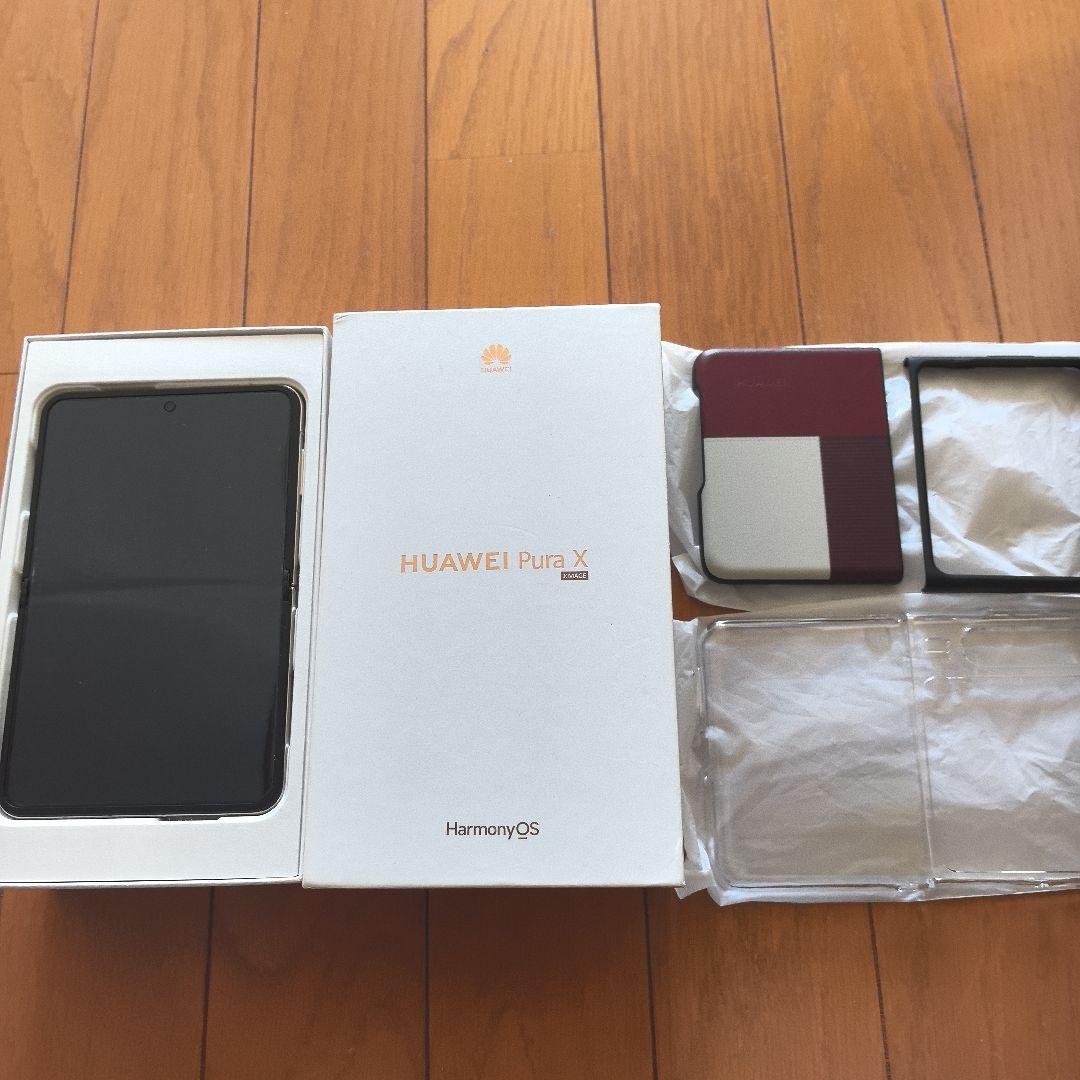 HUAWEI Pura X ホワイト（12GBメモリ 512GBストレージ）