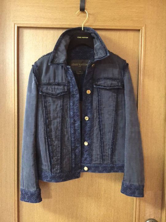 りえピLOUIS VUITTON モノグラム柄 デニムジャケット Gジャン