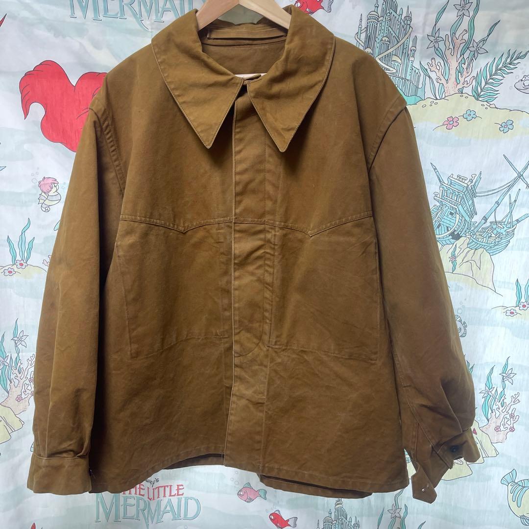 SNCF フランス国鉄　レイルロードジャケット ビッグサイズ　ワークジャケット