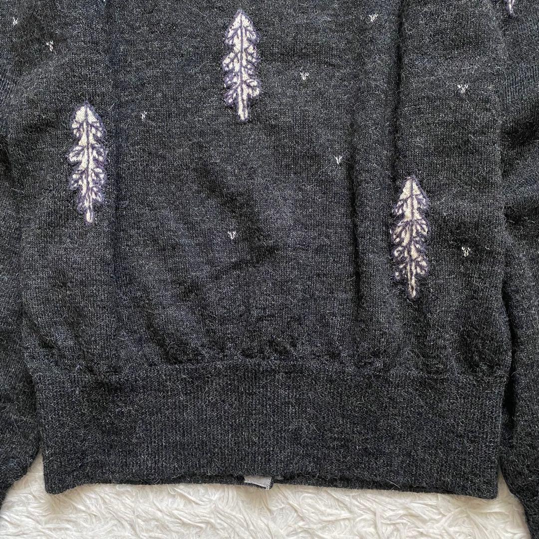 極美品■ミナペルホネン　 candle　アルパカ　ニット カーディガン