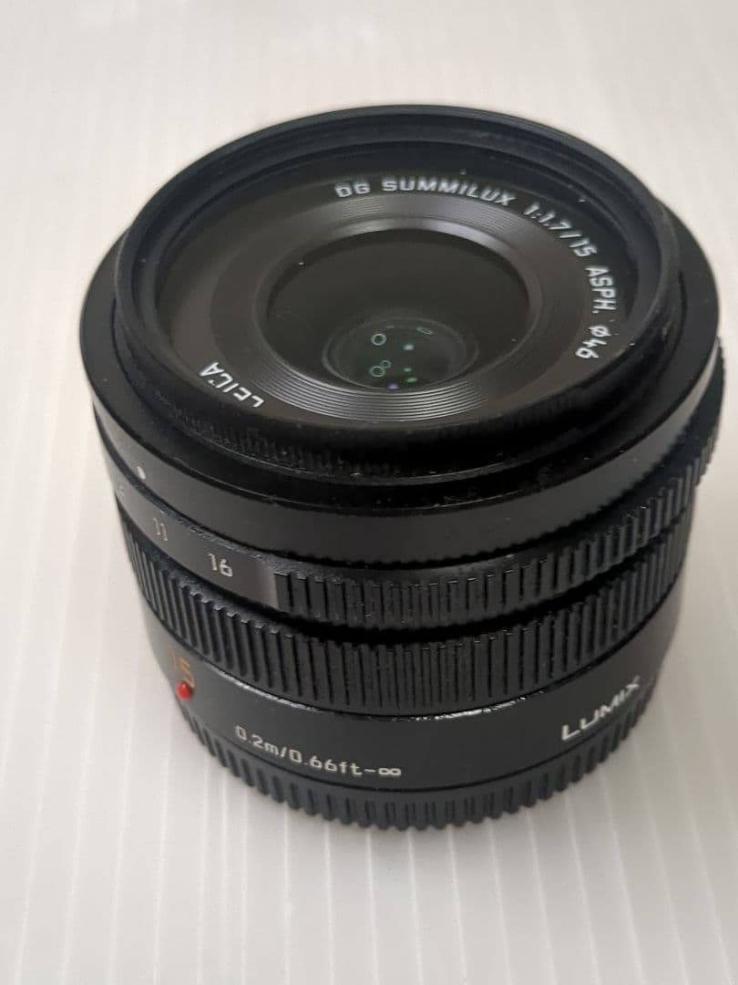 レンズ(単焦点) LEICA DG SUMMILUX 15mm F1.7 ASPH. H-X015