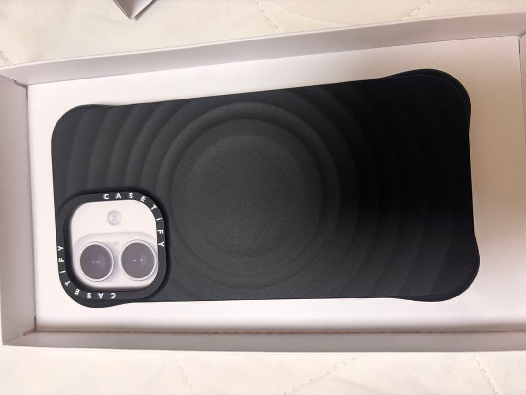 Casetify ブラック iPhone17用ケース