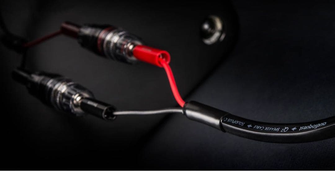 audioquest スピーカーケーブル Q2 3m ペア バナナプラグ 未使用