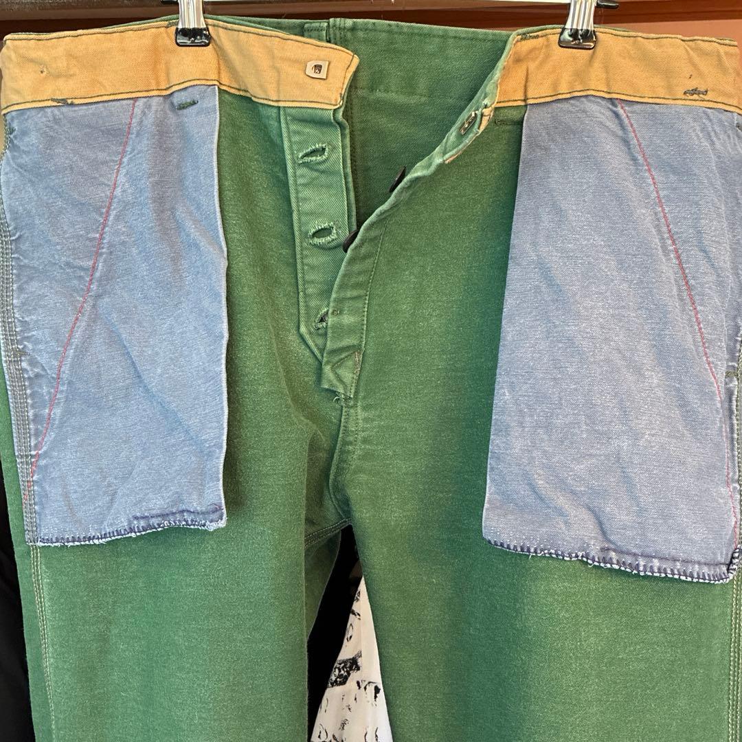 70's 80's ユーロ ヴィンテージ rofa ワークパンツ　古着