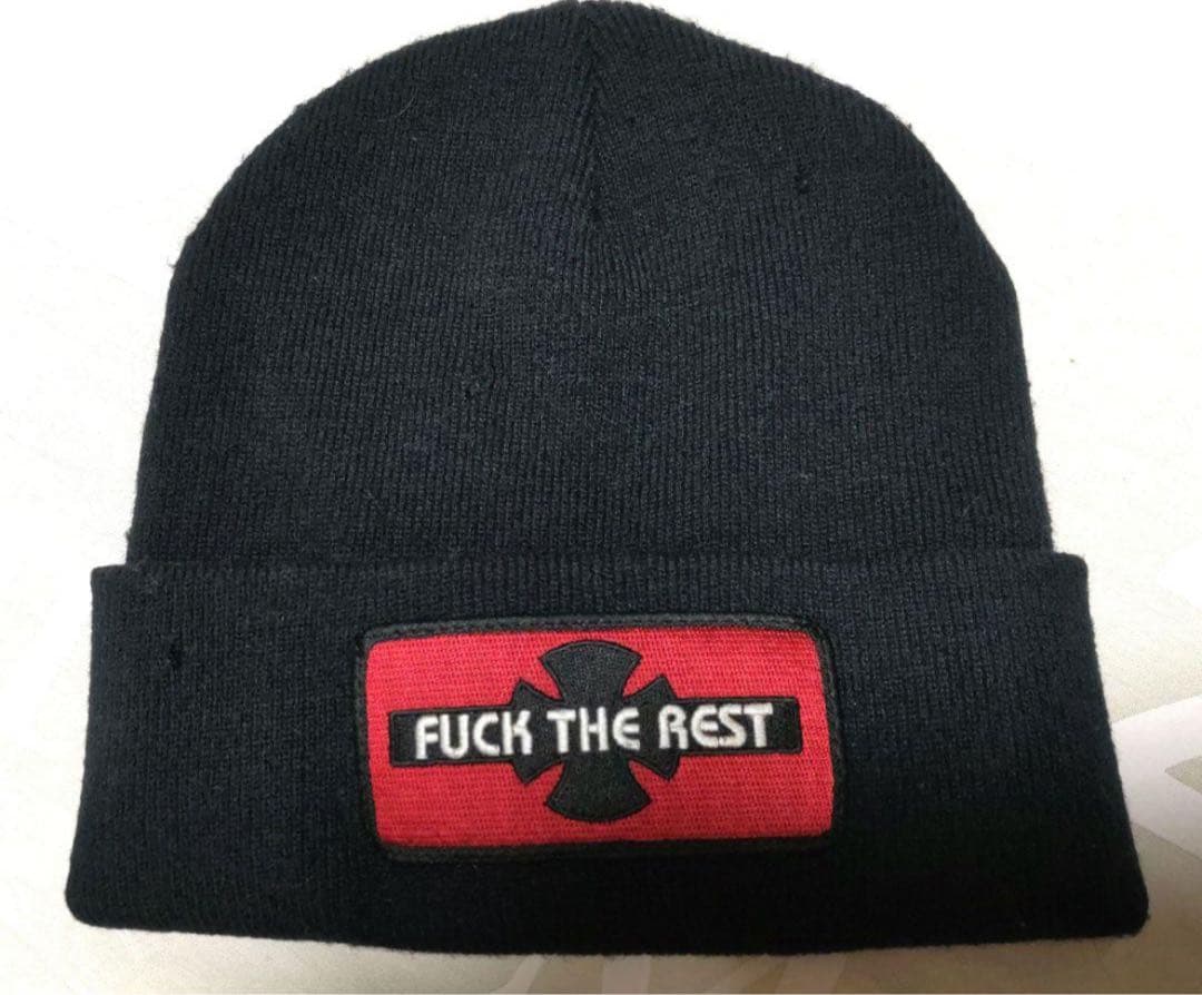 supreme × independent track y2k ビーニー