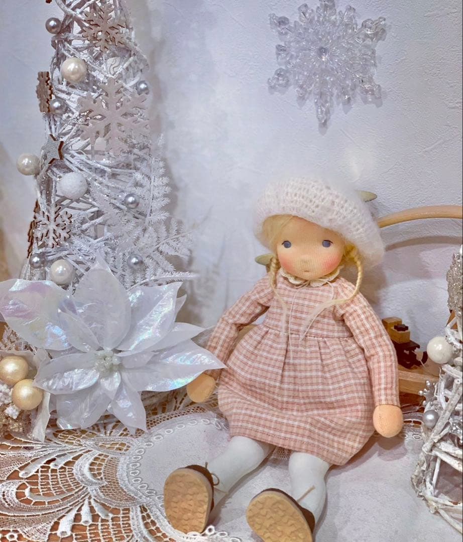 アーティストドール　ロシア 作家様　ウォルドルフ人形　コレクター 人形 ドール