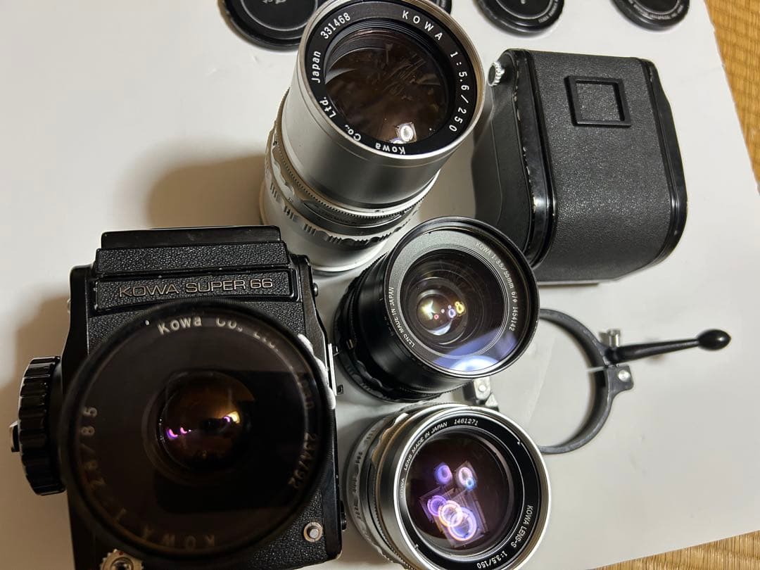 【美品】　KOWA SUPER66 レンズセット　コーワ