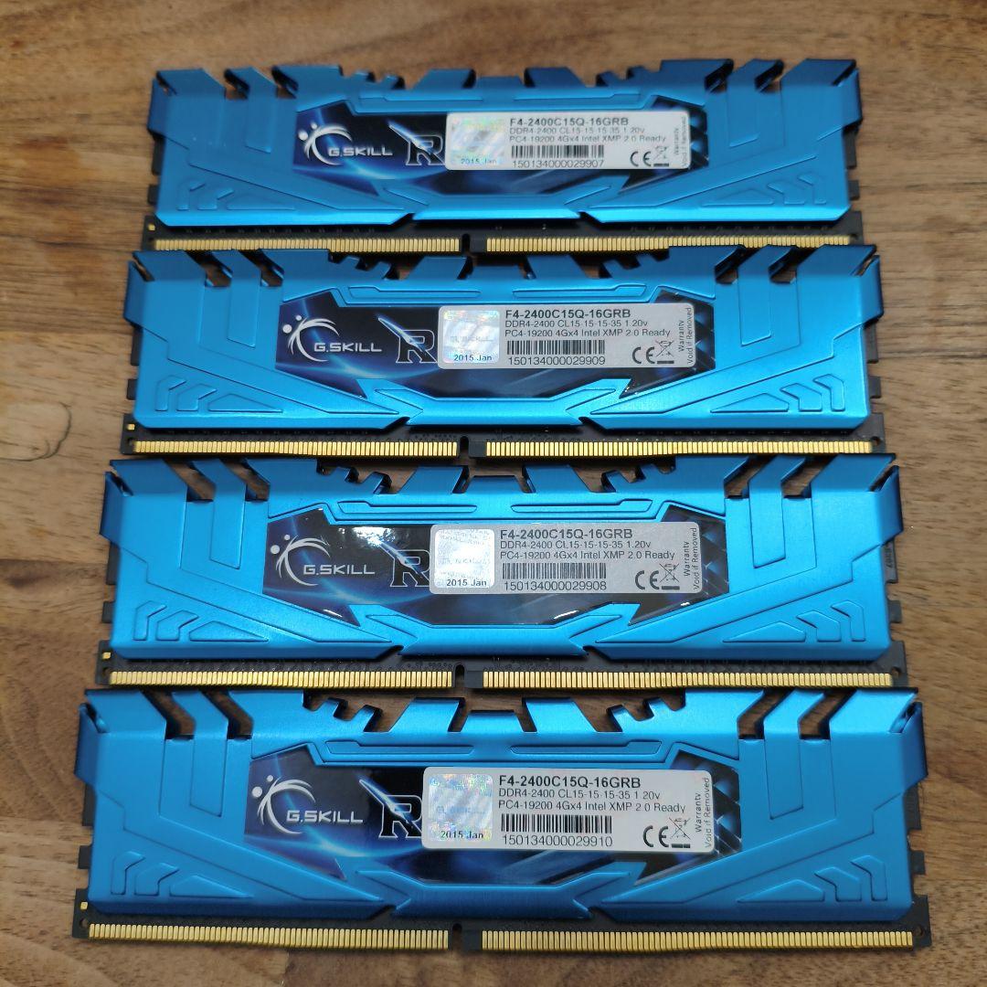G.SKILL Ripjaws4 2400MHz 16GB (4GB×4)