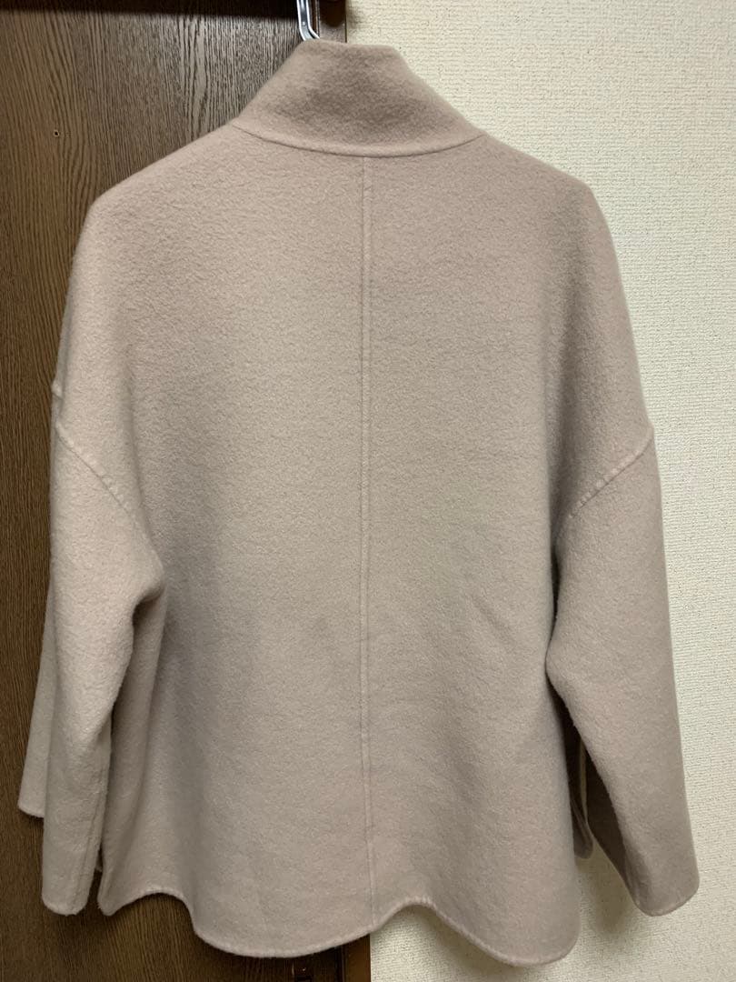 SLOBE IENA souple woolダブルフェイス スタンドコート