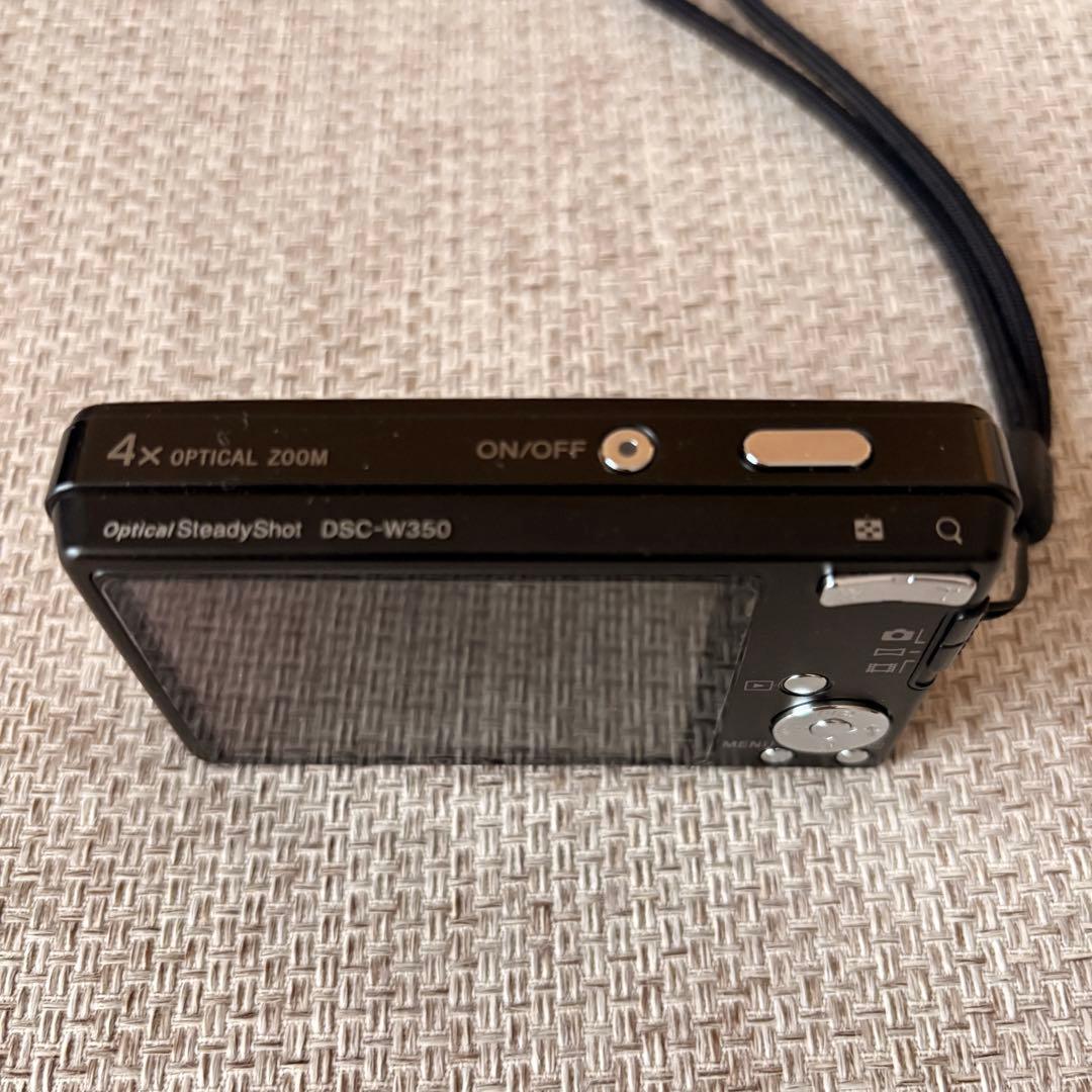 SONY Cyber-shot DSC-W350 美品 【動作確認済み】ブラック