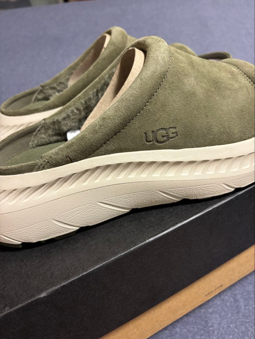 【新品箱付き梱包】UGG CA805 V2 Slideサンダル 27cm カーキ