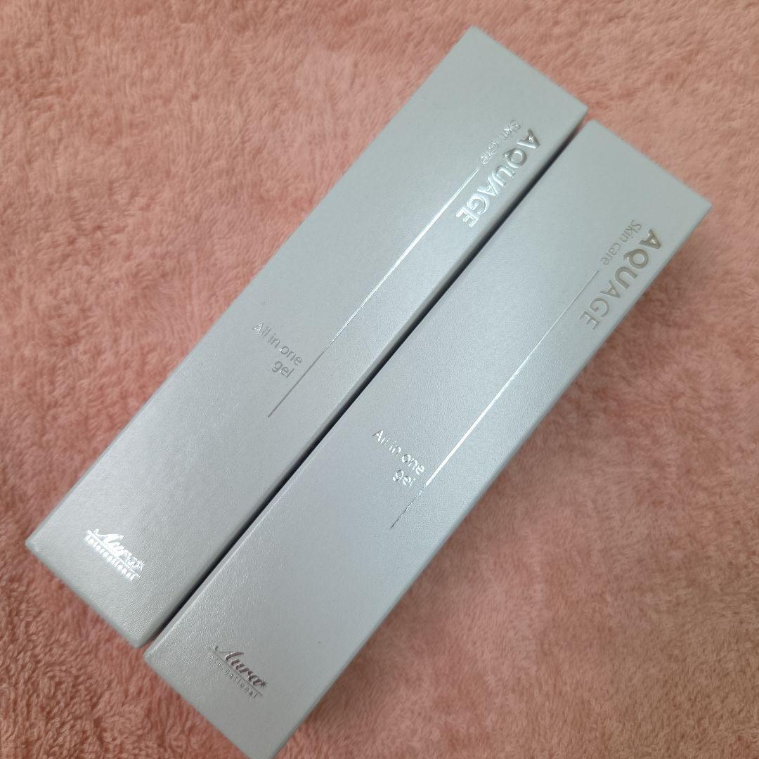 新品未開封正規品アウラインターナショナル　アクアージュ×2 オールインワンジェル