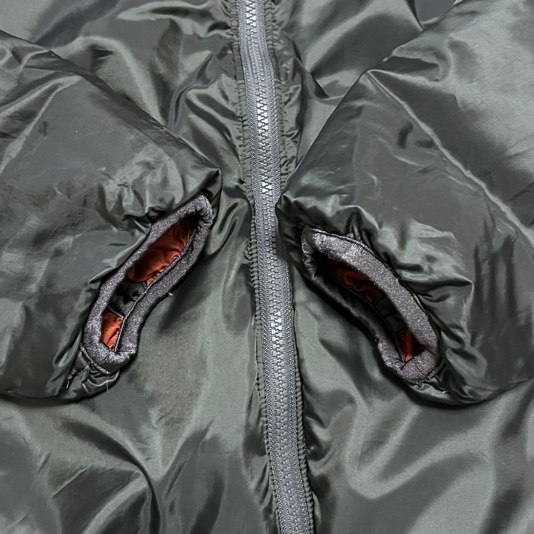 Eddie Bauer エディーバウアー リバーシブル 肉厚 ダウンジャケット